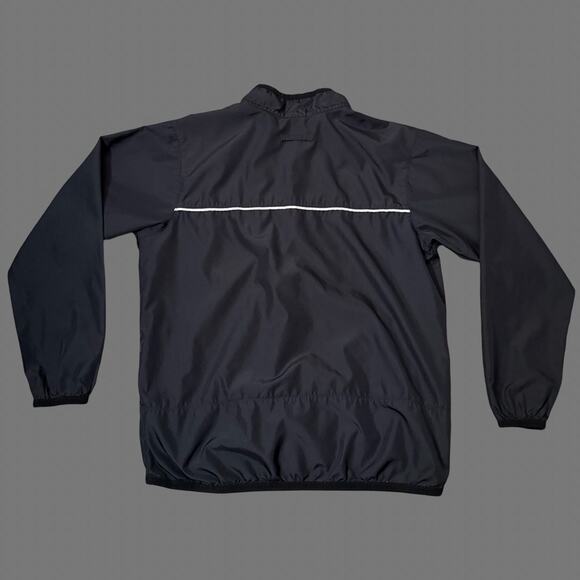 Nike RARE Y2K Tech Wear Black Track Jacket Women's Size XS Black GUC - Picture 5 of 5